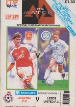 Arsenal v Leeds United 17-Mar-1991