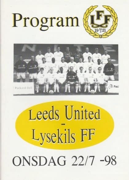 Lyseklis FF v Leeds United 22-Jul-1998