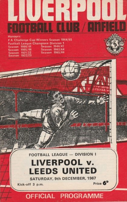 Liverpool v Leeds United 09-Dec-1967
