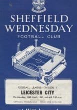 Sheffield Wednesday v Leicester City 14-Apr-1969