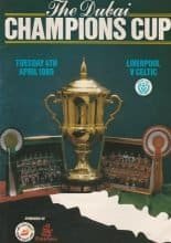 Liverpool v Glasgow Celtic    04-Apr-1989