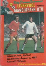 Liverpool v Manchester United   03-Aug-1983