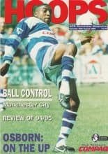 Queens Park Rangers v Manchester City  26-Aug-1995