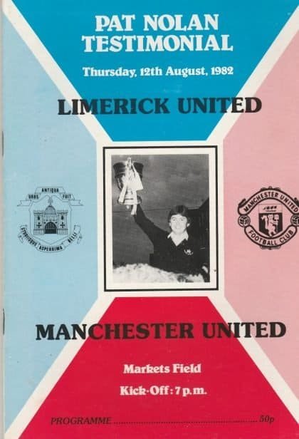 Limerick United v Manchester United  12-Aug-1982