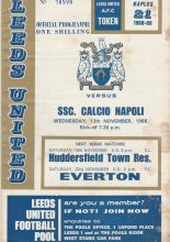 Leeds United v Napoli 13-Nov-1968