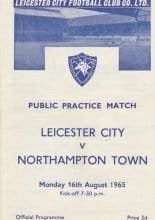 Leicester City v Northampton Town  16-Aug-1965