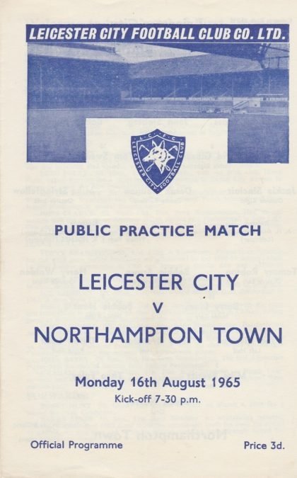 Leicester City v Northampton Town  16-Aug-1965