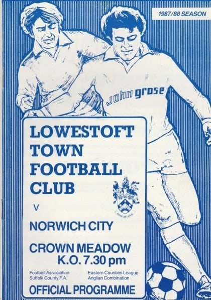 Lowestoft Town v Norwich City  29-Sep-1987