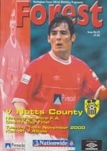 Nottingham Forest v Notts County 14-Nov-2000