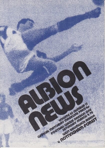 West Bromwich Albion v Nottingham Forest 04-Mar-1972