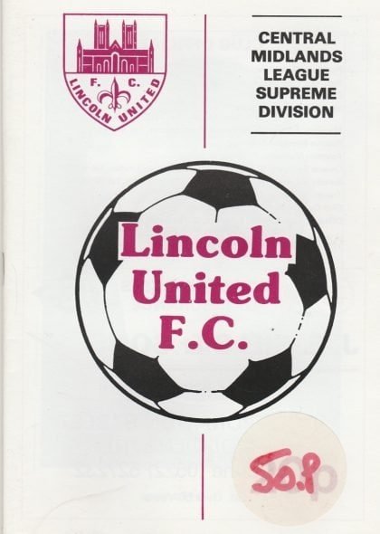 Lincoln United v Nottingham Forest 07-Aug-1993