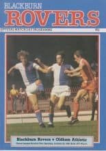 Blackburn Rovers v Oldham Athletic 22-Oct-1983