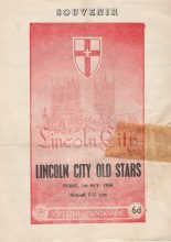Lincoln City v Lincoln City Old Stars   01-May-1964