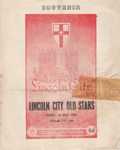 Lincoln City v Lincoln City Old Stars   01-May-1964