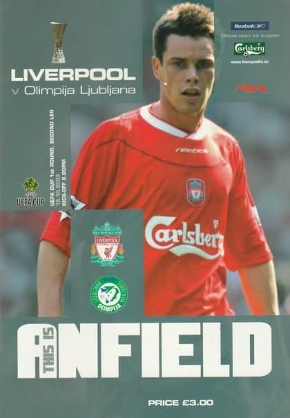 Liverpool v Olimpija Ljubljana 15-Oct-2003