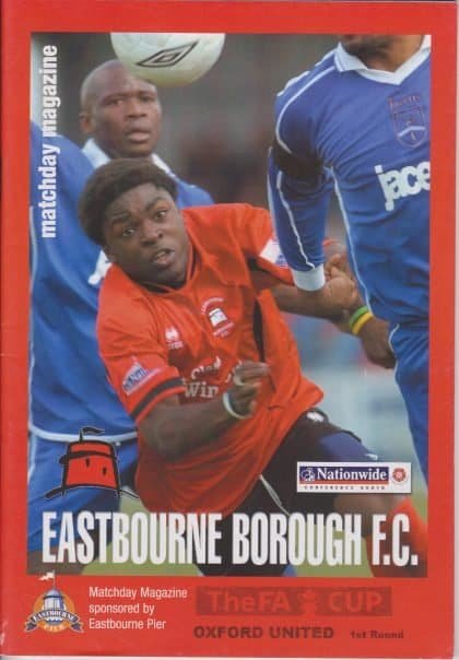 Eastbourne Borough v Oxford United 05-Nov-2005