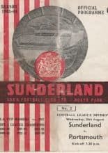 Sunderland v Portsmouth 28-Aug-1963