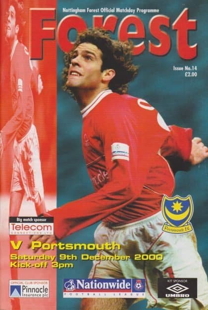Nottingham Forest v Portsmouth 09-Dec-2000