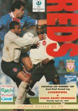 Liverpool v Paris St Germain 24-Apr-1997
