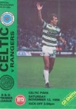 Glasgow Celtic v Glasgow Rangers  12-Nov-1988