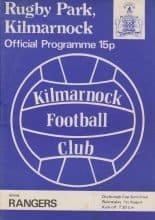 Kilmarnock v Glasgow Rangers  01-Aug-1979