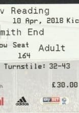 Fulham v Reading 10-Apr-2018
