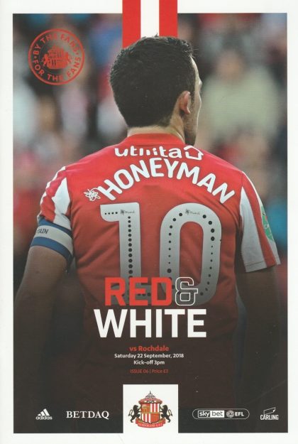 Sunderland v Rochdale  22-Sep-2018