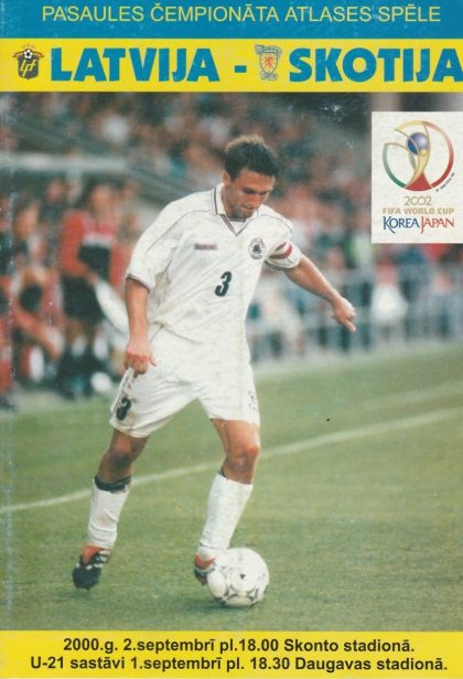 Latvia v Scotland 02-Sep-2000