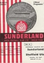 Sunderland v Sheffield United 03-Apr-1965