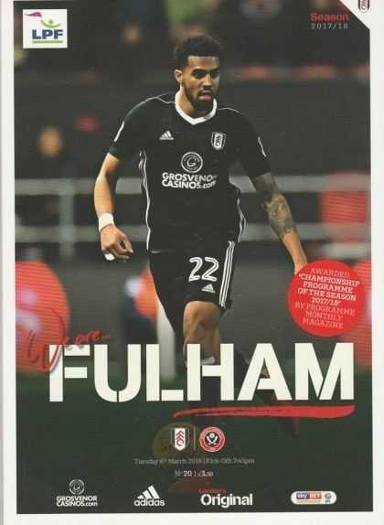 Fulham v Sheffield United 06-Mar-2018