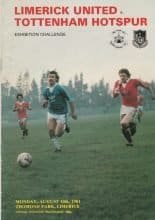 Limerick United v Tottenham Hotspur  10-Aug-1981