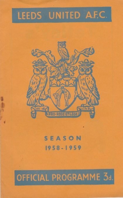 Leeds United v Tottenham Hotspur 14-Mar-1959