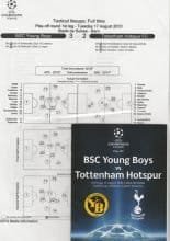 Young Boys Berne v Tottenham Hotspur  17-Aug-2010