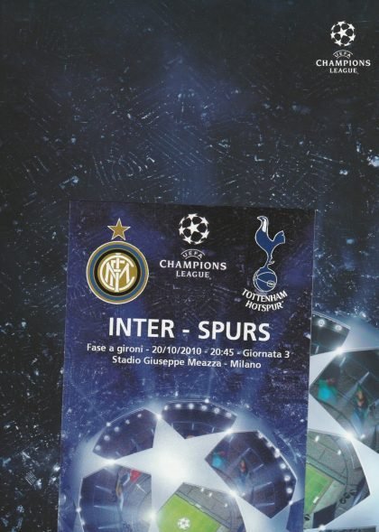 Inter Milan v Tottenham Hotspur 20-Oct-2010