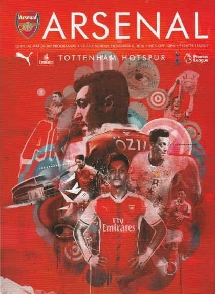 Arsenal v Tottenham Hotspur 16-Nov-2016