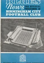 Birmingham City v Ujpest Dosza 16-Oct-1960