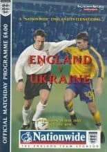 England v Ukraine 31-May-2000