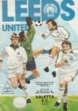 Leeds United v Valetta  03-Oct-1979