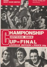 Liverpool v West Ham United 14-May-1977