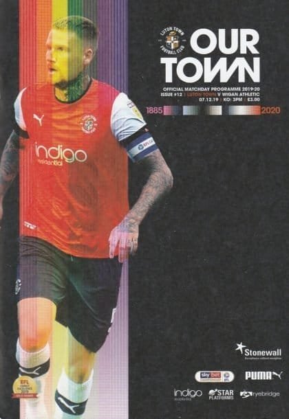 Luton Town v Wigan Athletic 07-Dec-2019