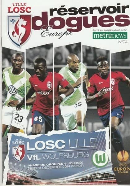 LOSC Lille v Wolfsburg  11-Dec-2014