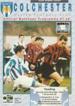 Colchester United v Yeading 22-Nov-1994