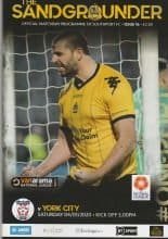 Southport v York City 04-Jan-2020