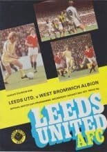 Leeds United v West Bromwich Albion 24-Aug-1977