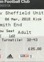 Fulham v Sheffield United 06-Mar-2018