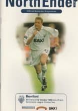 Preston North End v Brentford  23-Oct-1999