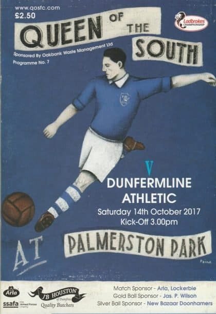 Queen of the South v Dunfermline Athletic  14-Oct-2017
