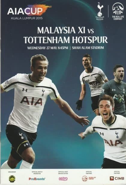 Malaysia XI v Tottenham Hotspur   27-May-2015