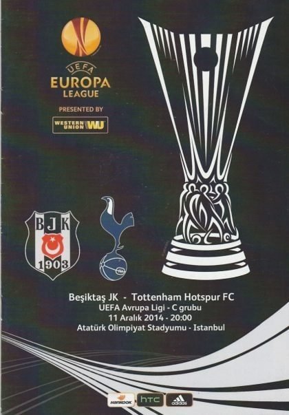 Besiktas v Tottenham Hotspur  11-Dec-2014