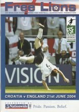 Free Lions no34  Croatia v England 21-Jun-2004